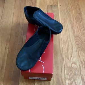Capezio black jazz shoes